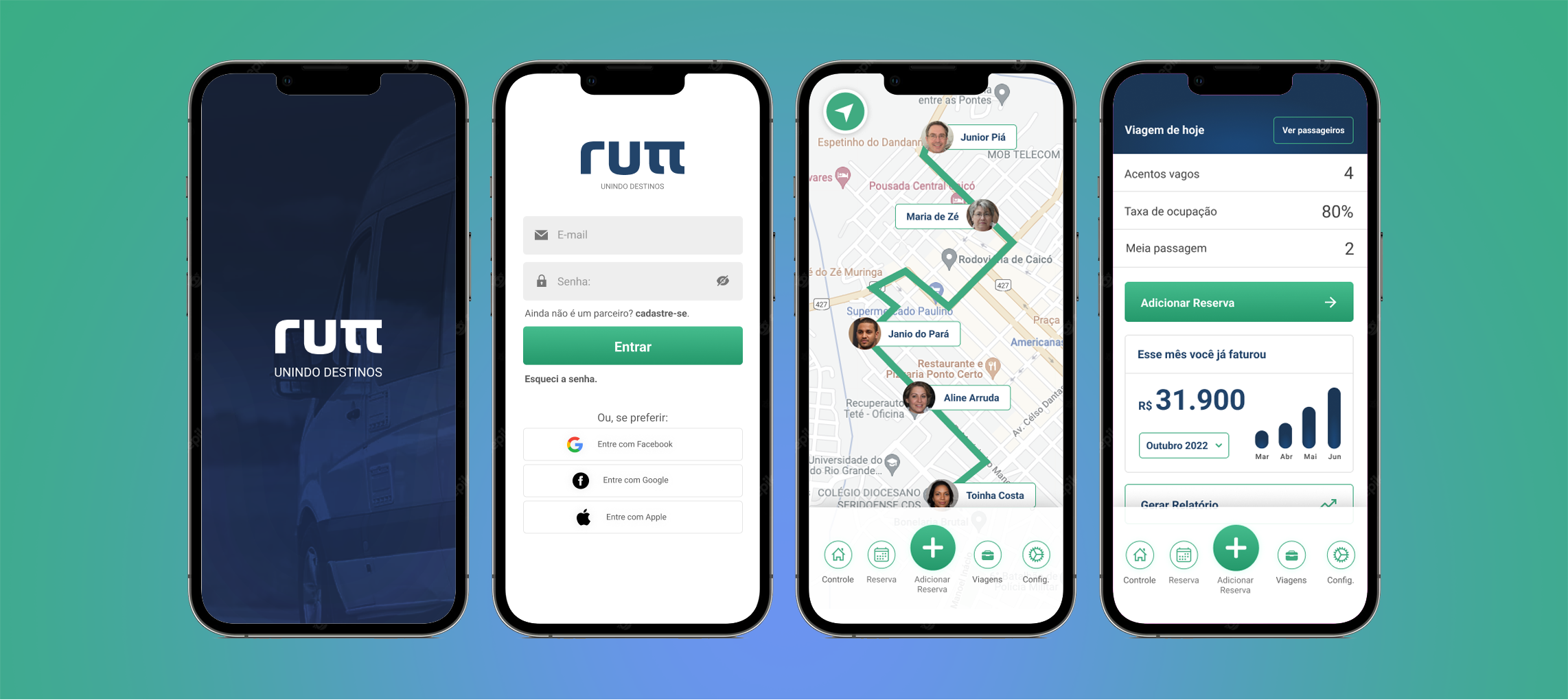 Rutt Driver App